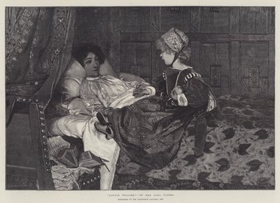 Immer willkommen, ausgestellt in der Grosvenor Gallery, 1887 von Lawrence Alma Tadema